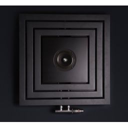 Enix Libra Audio (LA) grzejnik z głośnikiem 60x60 cm grafit strukturalny LA0060006001410E1000
