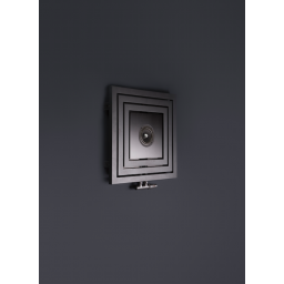 Enix Libra Audio (LA) grzejnik z głośnikiem 60x60 cm grafit strukturalny LA0060006001410E1000
