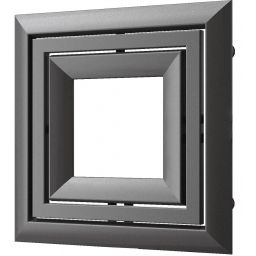 Enix Libra Soft (LS) grzejnik ozdobny 65x65 cm grafit strukturalny LS006500650141031000