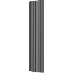 Enix Memfis (MS) grzejnik ozdobny 180x42 cm grafit strukturalny MS00420180014P081000