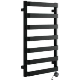 Excellent Meteor grzejnik elektryczny 85x50 cm czarny mat GREX.ME85.SET.BL