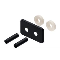 Excellent Volaro zestaw maskujący czarny mat GREX.VO127.BL