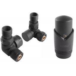 Ferro zestaw termostatyczny antracyt ZTO30AT