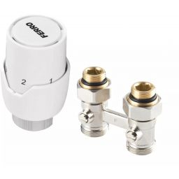 Ferro zestaw termostatyczny biały ZTV20