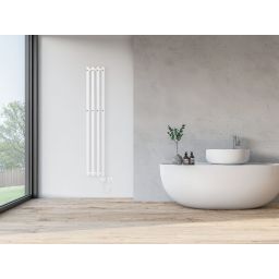 HeatQ Technology Pluto Up grzejnik elektryczny 150x24,5 cm czarny mat PNH3HQSCBB004BH3XXOP2L4