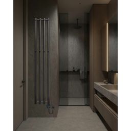 HeatQ Technology Rosendal Up grzejnik elektryczny 150x11,5 cm czarny PNH3HQSCBB002BH3XXOR2B2