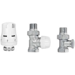 Invena PROV zestaw termostatyczny biały CD-72-P15