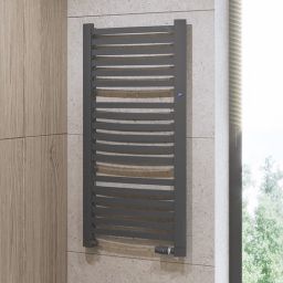 Instal Projekt Retto grzejnik łazienkowy drabinkowy 70,8x54 cm grafit RET-50/70C12