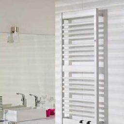 Instal Projekt Frame grzejnik łazienkowy drabinkowy 107,5x40 cm biały FRA-40/110