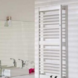 Instal Projekt Frame grzejnik łazienkowy drabinkowy 107,5x50 cm biały FRA-50/110