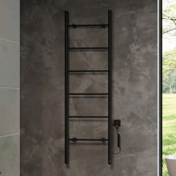 Instal Projekt Primavera Electro grzejnik elektryczny 160x50 cm czarny mat PRVE-50/160C31