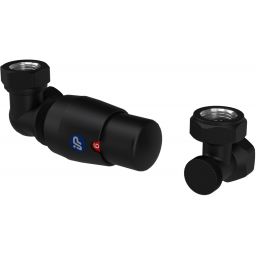 Instal Projekt Z14 zestaw termostatyczny osiowy lewy czarny mat 612100168VTC31