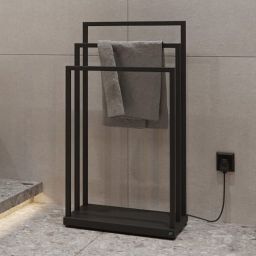 Instal Projekt Mobilo Electro 2 grzejnik elektryczny 90x50 cm czarny MOBE2-50/90C31