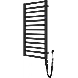 Instal Projekt Poppy Electro grzejnik elektryczny 67x40 cm czarny mat PPYE-40/70C31+GH-03C2