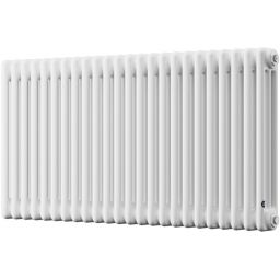 Instal Projekt Tubus 3 grzejnik pokojowy 40,2x114,5 cm podłączenie dolne biały mat TUB3-040/25VC34