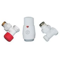 Instal Projekt Z13 zestaw termostatyczny kątowy biały 6037000VT