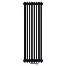Irsap Tesi 2 grzejnik pokojowy 120x36 cm podłączenie dolne czarny mat IRS-TES-2120-08-K1-5