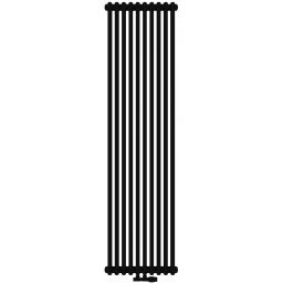 Irsap Tesi 2 grzejnik pokojowy 200x45 cm podłączenie dolne czarny mat IRS-TES-2200-10-K1-5