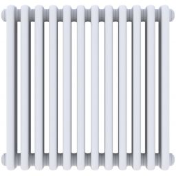 Irsap Tesi 3 grzejnik pokojowy 56,5x54 cm podłączenie dolne biały IRS-TES-3056-12-B-25