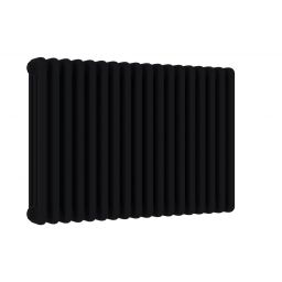 Irsap Tesi 3 grzejnik pokojowy 56,5x81 cm podłączenie boczne czarny IRS-TES-3056-18-K1-B
