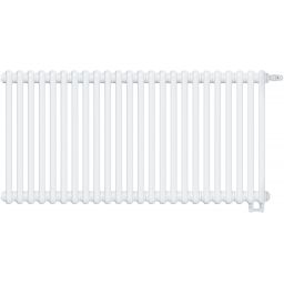 Irsap Tesi 3 grzejnik pokojowy 56,5x108 cm podłączenie dolne biały IRS-TES-3056-24-B-25