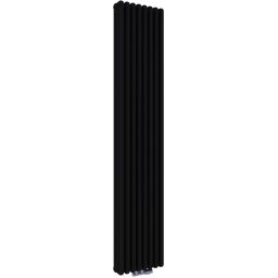 Irsap Tesi 3 grzejnik pokojowy 200x36 cm podłączenie dolne czarny mat IRS-TES-3200-08 K1