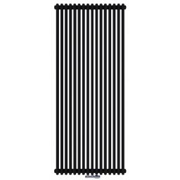 Irsap Tesi 3 grzejnik pokojowy 200x72 cm podłączenie dolne czarny mat IRS-TES-3200-16-K1