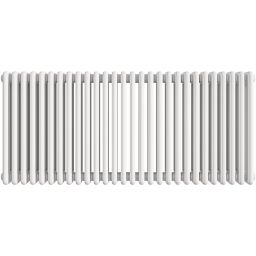 Irsap Tesi 4 grzejnik pokojowy 56,5x126 cm podłączenie boczne biały IRS-TES-4056-28-B-B