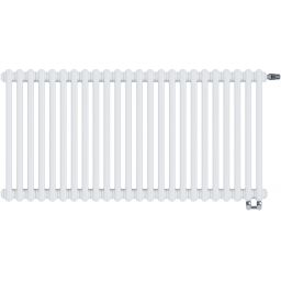 Irsap Tesi 2 grzejnik pokojowy 56,5x108 cm podłączenie dolne biały IRS-TES-2056-24-B-25