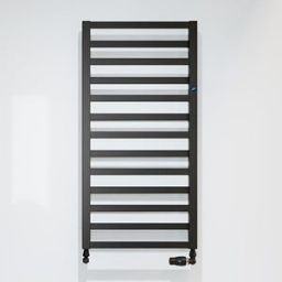 Instal Projekt Poppy grzejnik łazienkowy 67x50 cm czarny mat PPY-50/70C31