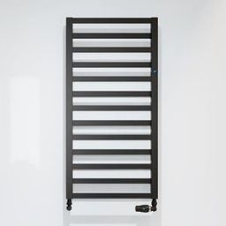 Instal Projekt Poppy grzejnik łazienkowy 67x40 cm czarny mat PPY-40/70C31