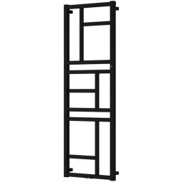 Instal Projekt Mondrian grzejnik łazienkowy 174x60 cm czarny mat MON-60/170D50C31