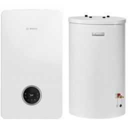 Bosch Junkers kocioł kondensacyjny wiszący jednofunkcyjny GC2300iW 15P z zasobnikiem ciepłej wody użytkowej WST120-50 8734100638