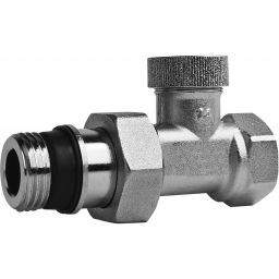 KFA Armatura zawór grzejnikowy nikiel 751-000-07