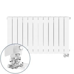 KFA Armatura ADR grzejnik pokojowy 57x96,6 cm podłączenie dolne biały 763-123-44