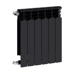 KFA Armatura G600F/6 grzejnik pokojowy 67,2x48,3 cm czarny 772-060-81