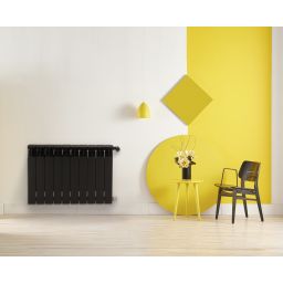 KFA Armatura G500 F/D/1 grzejnik pokojowy 57,2x80,4 cm czarny 789-100-81