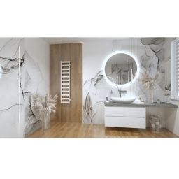 LaVita Hermes grzejnik łazienkowy 139x30 cm biały