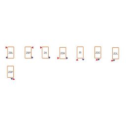 Luxrad Pauer grzejnik dekoracyjny 180x59 cm podłączenie dolne antracyt PAU18005907016ZDC