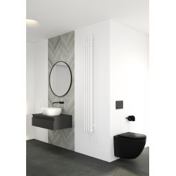 Oltens Stang grzejnik łazienkowy dekoracyjny 180x20,5 cm biały 55012000