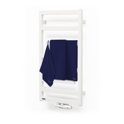 Oltens Flamma grzejnik łazienkowy dekoracyjny 88x50 cm biały 55014000