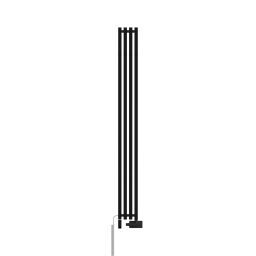 Oltens Stang (s) grzejnik łazienkowy dekoracyjny 180x18 cm czarny 55025300