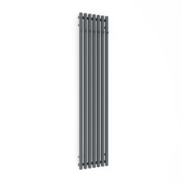 Oltens Stang grzejnik łazienkowy dekoracyjny 180x37 cm grafit 55029400