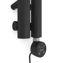 Oltens Stang (e) grzejnik elektryczny 180x9,5 cm czarny mat 55110300