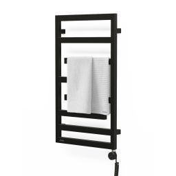 Oltens Flamma (e) grzejnik elektryczny 88x50 cm czarny 55113300