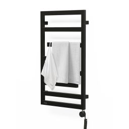 Oltens Flamma (e) grzejnik elektryczny 88x50 cm czarny 55113300