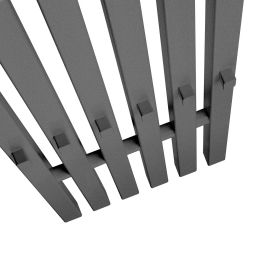 Oltens Stang S (e) grzejnik elektryczny 180x28 cm grafit 55127400