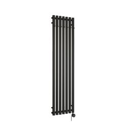 Oltens Stang (e) grzejnik elektryczny 150x37 cm czarny mat 55128300
