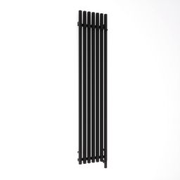 Oltens Stang (e) grzejnik elektryczny 180x37 cm czarny mat 55129300