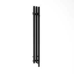 Oltens Stang (e) grzejnik elektryczny 120x15 cm czarny mat 55131300